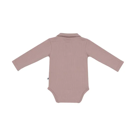 Klein Baby Polo Babybody Ripp - Größe 68 - Fawn