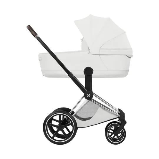 Cybex Priam 5 Style Kinderwagen 3-in-1 Set – Chrome Brown/Off White