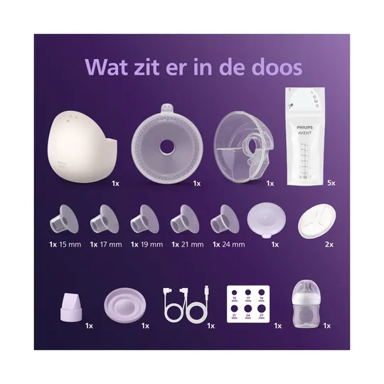 Philips Avent Einzelne Hands-Free Milchpumpe – Starter-Set