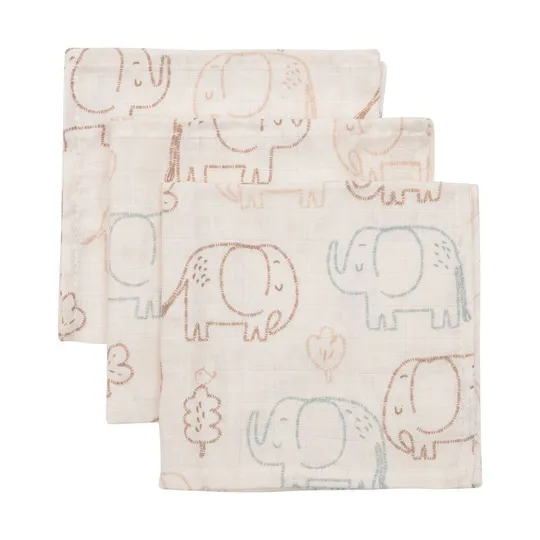 Jollein Hyfrophile Waschlappen - 31x31 cm - 3 Stück