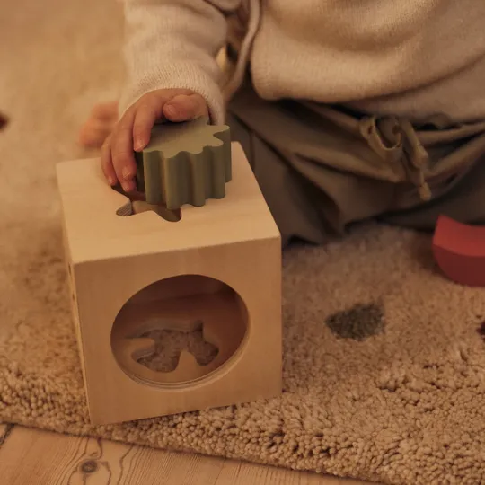 Ferm Living Holzspielzeug – Skye Puzzlebox – Mehrfarbig