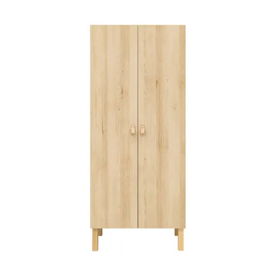 Bopita Toby 2-türiger Kleiderschrank – Natur