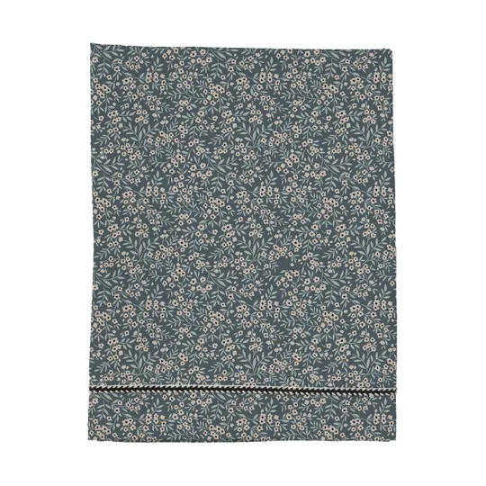 Mies & Co Vintage Flower Babylaken Blue 80 x 100 cm