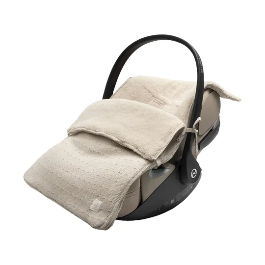 Jollein Sprinkle Knit Fußsack - Gruppe 0+ 3/5 Punkt Gurt