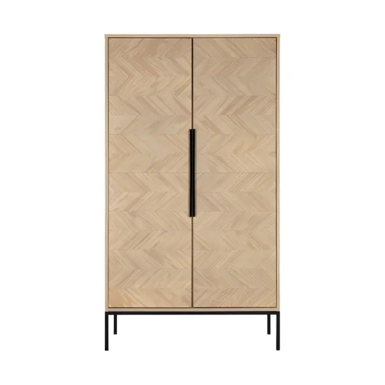Europe Baby Beau Kleiderschrank 2-türig Natur