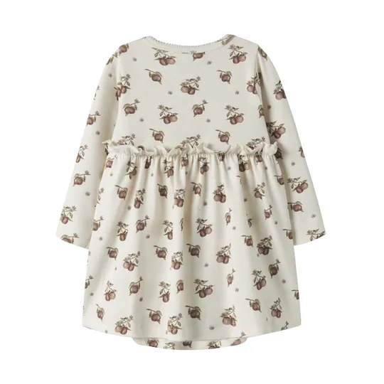 Lil Atelier Apple Midikleid - Gr. 62 - Turtledove