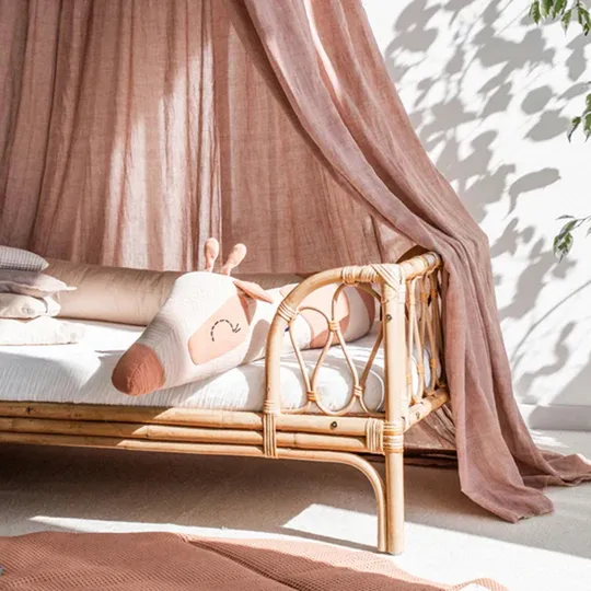 Julius Zöllner Giraffe Bettschlange – 180 cm – Beige