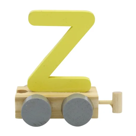Charl's Toys Buchstabe Zug Z Gelb