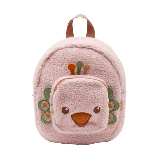 Jollein Tier Kinderrucksack - Peacock Pavie