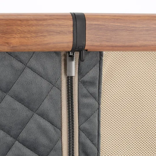Qute Q-Wiggle Electric Co-Sleeper Antra - Walnut