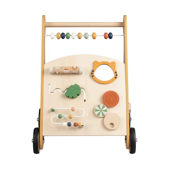 Sebra Activity Walker, Wooden, Wildlife