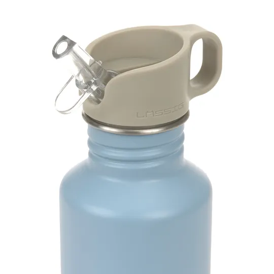 Lässig Trinkflasche Stainless Steel - Pattern Party - 500 ml - Blue/Green