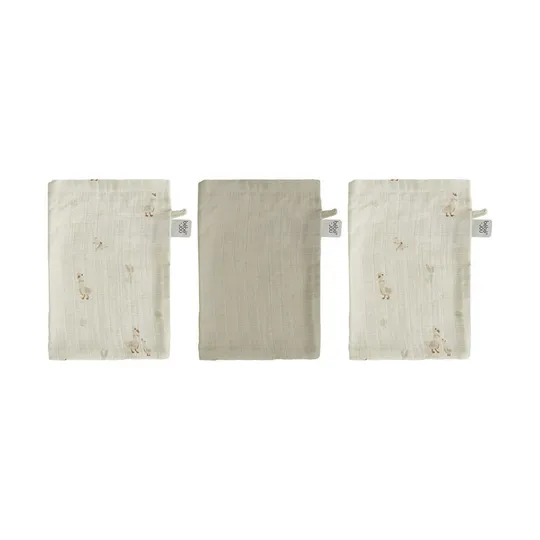 Bébé-Jou Dear Goose Hydrophile Waschlappen – 3er-Pack