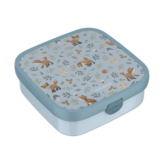 Mepal X Little Dutch Bento Lunchbox Campus – Forest Friends – Groß