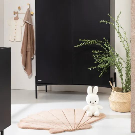 Kidsmill Boutique Kleiderschrank 2-Türig Schwarz Matt