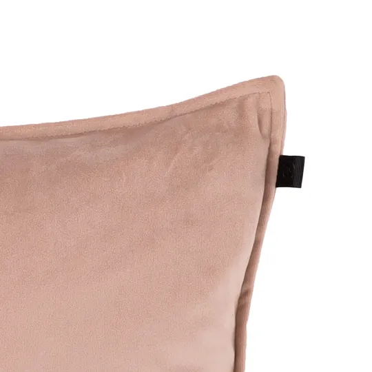 Overseas Middlestitch Kissen - 60 x 60 cm – Samt – Rose Dust