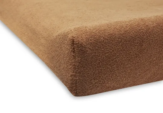 Jollein Wickelunterlagenbezug (2er-Pack) 50x70cm Frottee - Karamell/Biskuit