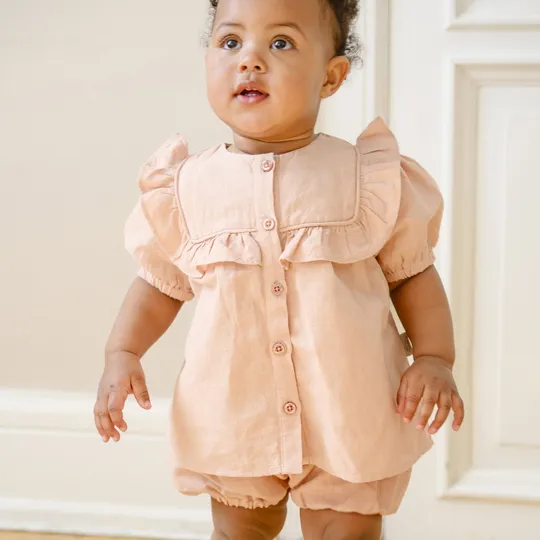 Cam Cam Copenhagen Cleo Bluse - Größe 68 - Coral