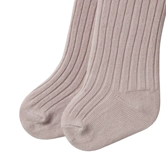 Lil' Atelier Strumpfhose – Größe 62–68 - Hushed Violet