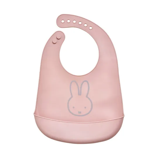 Koko Silikon Lätzchen - Miffy - Pink