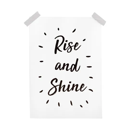 Bonjourbébé My Planet Poster Rise 21 x 30 cm