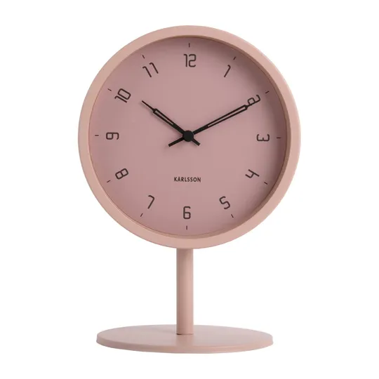 Karlsson Stark Tischuhr - Rosa
