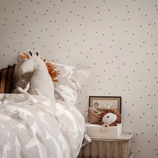 Ferm Living Dot Tapete Off-White