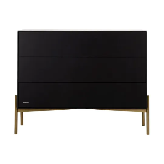 Kidsmill Boutique Kommode Schwarz / Brass