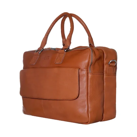 Mozz Bags Beloved Twin Wickeltasche Cognac