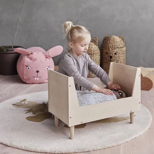 OYOY Sirola Puppenbettwäsche mit Matratze