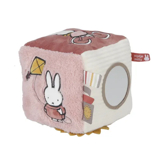 Miffy Fluffy Aktivitätenwürfel - Pink