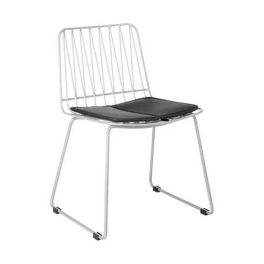Kidsdepot Hippy Stuhl Metall Grau