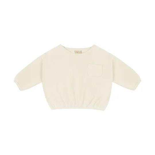 UAUA Pullover - 3-6 Monate - Crema