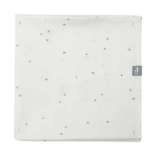 Jollein Twinkling Bettlaken - 120 x 150 cm - Sea Green