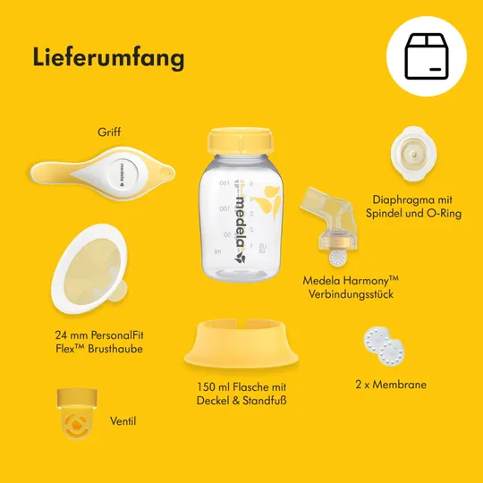 Medela Harmony Einzelne Handpumpe
