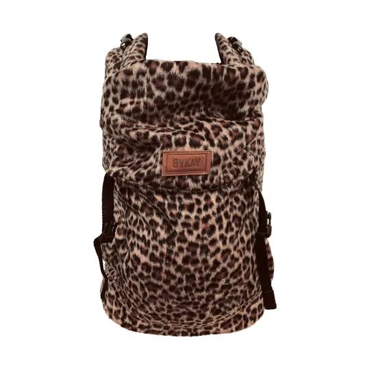ByKay Click Carrier Classic Baby Furry Leopard Rust