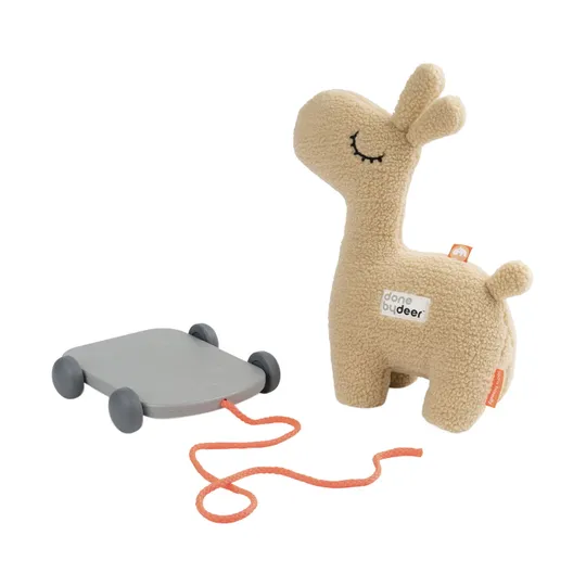 Done by Deer Lalee 2-in-1 Ziehfigur Sand