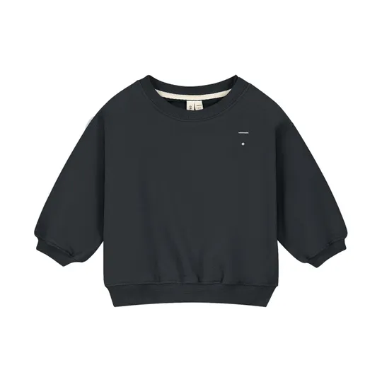 Gray Label Sweater - Dropped Shoulder - 6-9 Mte - Pirate Black