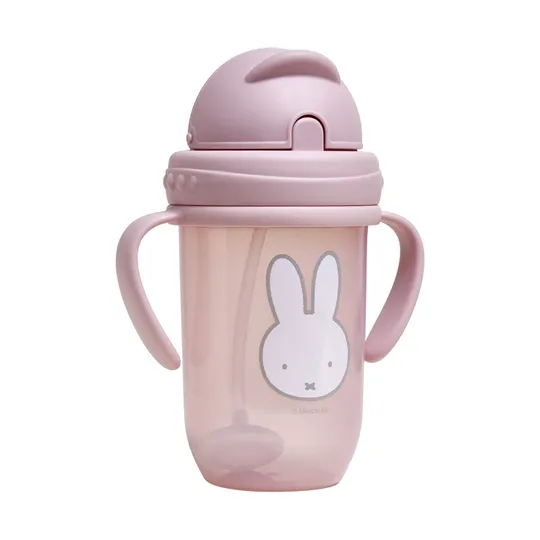 Koko Strohhalmbecher mit Henkeln - Miffy - 260 ml - Pink