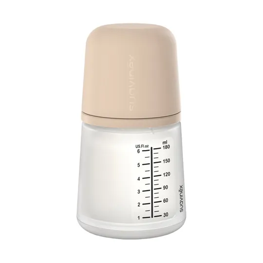 Suavinex Anti-Kolik Flasche Brustfütterung - Zero Zero - One Size - 180 ml - Light