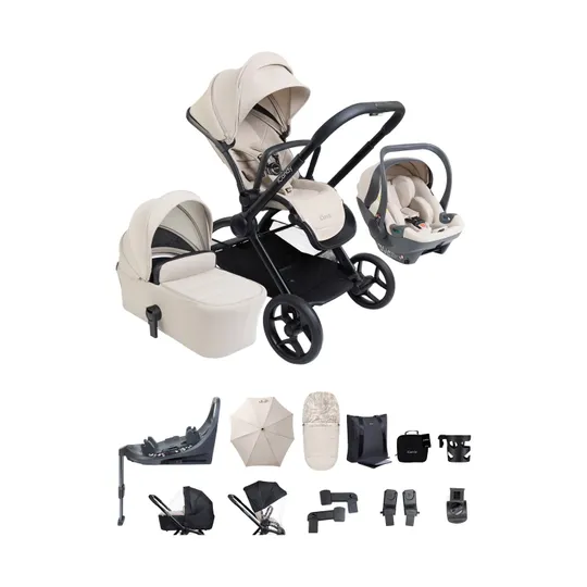 ICandy Core 2 Kinderwagen 3-in-1 - Complete Travel Bundle - Sandstone