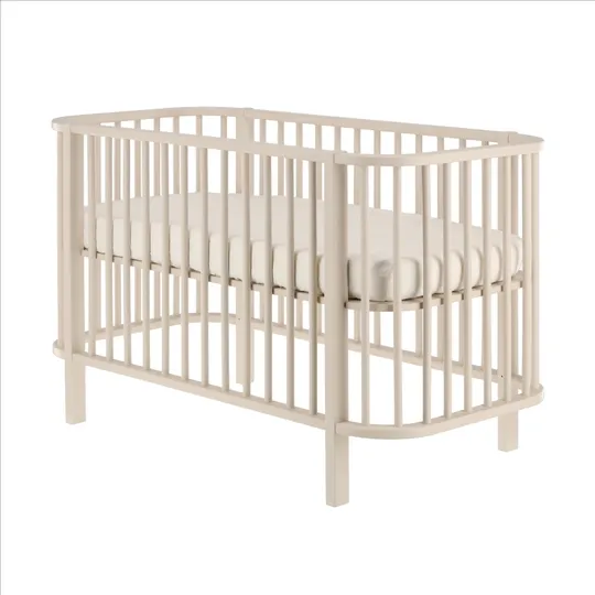 Bopita Milo Babybett – 60 x 120 cm – Dune