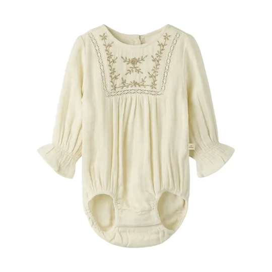 Lil Atelier Shirt - Gr. 74 - Turtledove