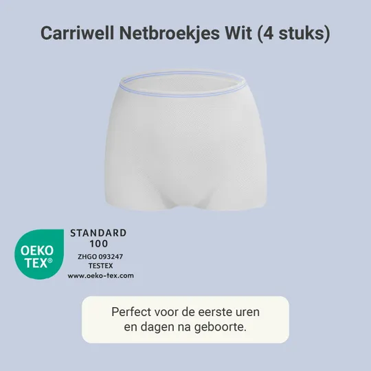 Carriwell Postpartal Netzhosen 4 Stück 