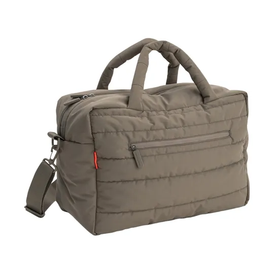 Done By Deer Quilted Wickeltasche - Taupe