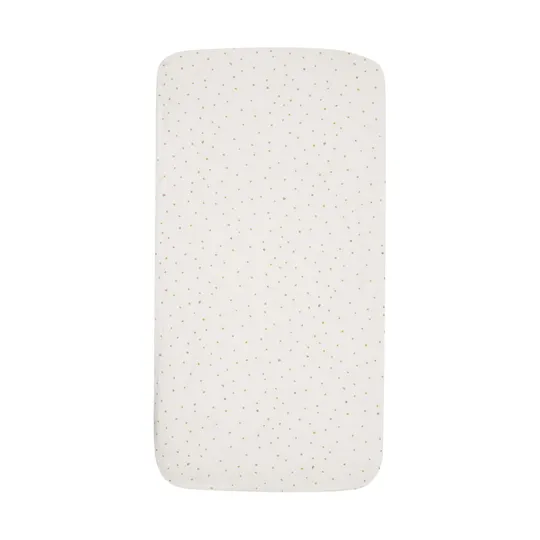 Jollein Spannbettlaken - Jersey - Kangaroots- 70/75 x 140/150 cm