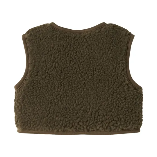 Lil'Atelier Bodywarmer - Gr. 74 - Teak