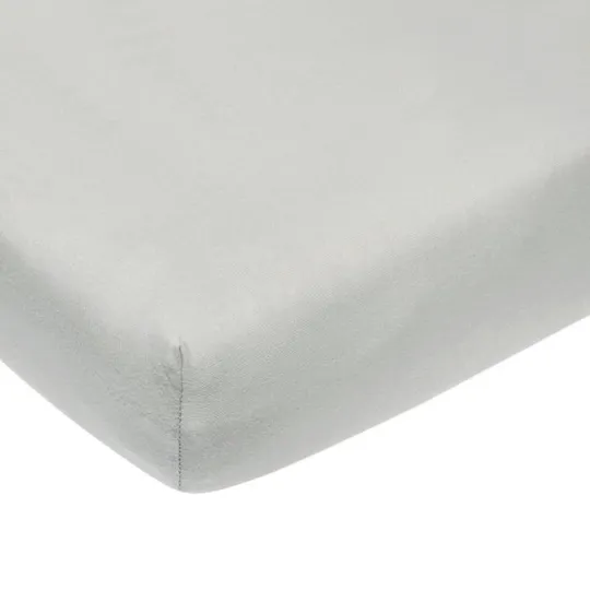 Pretura Spannbettlaken Light Grey - 60 x 120 / 70 x 140 cm
