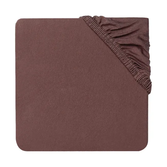 Jollein Jersey Spannbettlaken Chestnut 40 x 80 / 90 cm