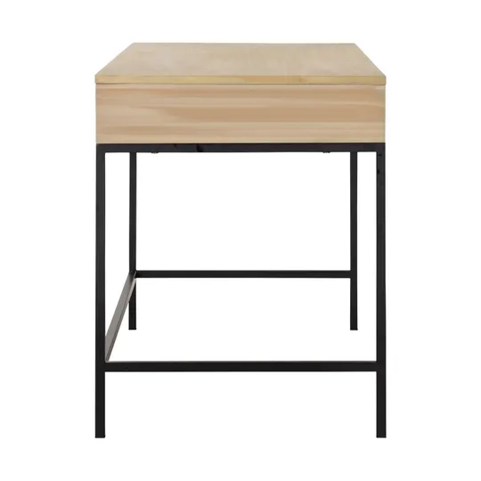 Europe Baby Beau Kinderkamer Naturel Bed - Metaal Onderstel